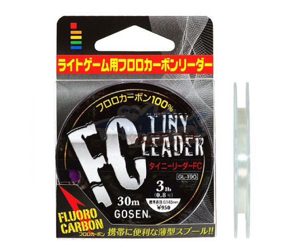 

Флюорокарбон GOSEN FC Tiny Leader 30м №1.25 (арт.40403968003)