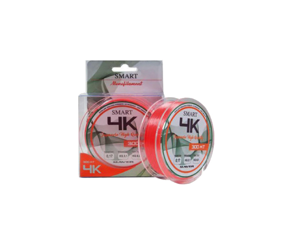 

Леска Smart 4K Line 300m 0.23mm 6.3kg (арт.123413003069)