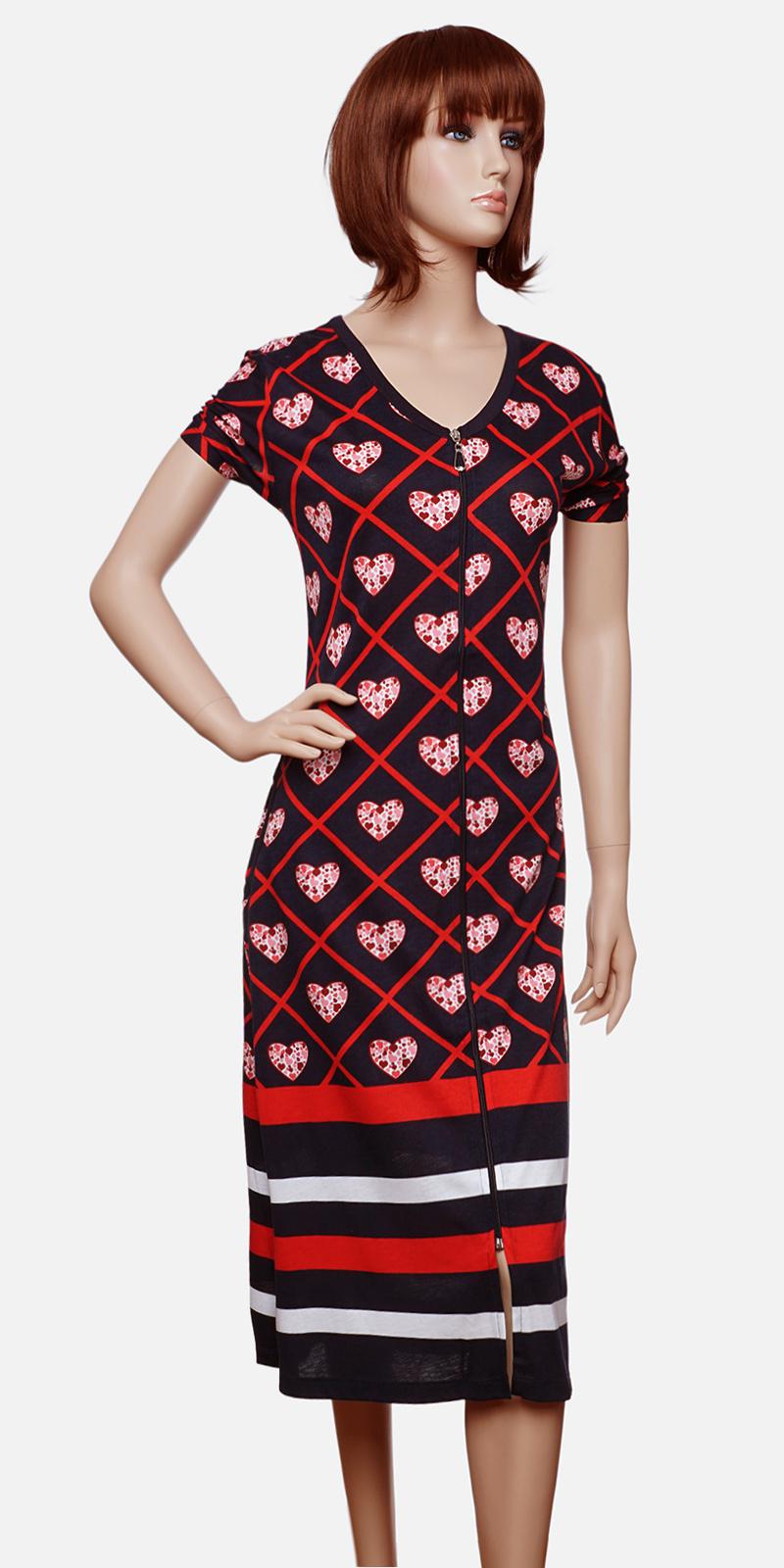 

Халат Romeo Life RL4759  Чорний, Халат Romeo Life RL4759 3XL Чорний
