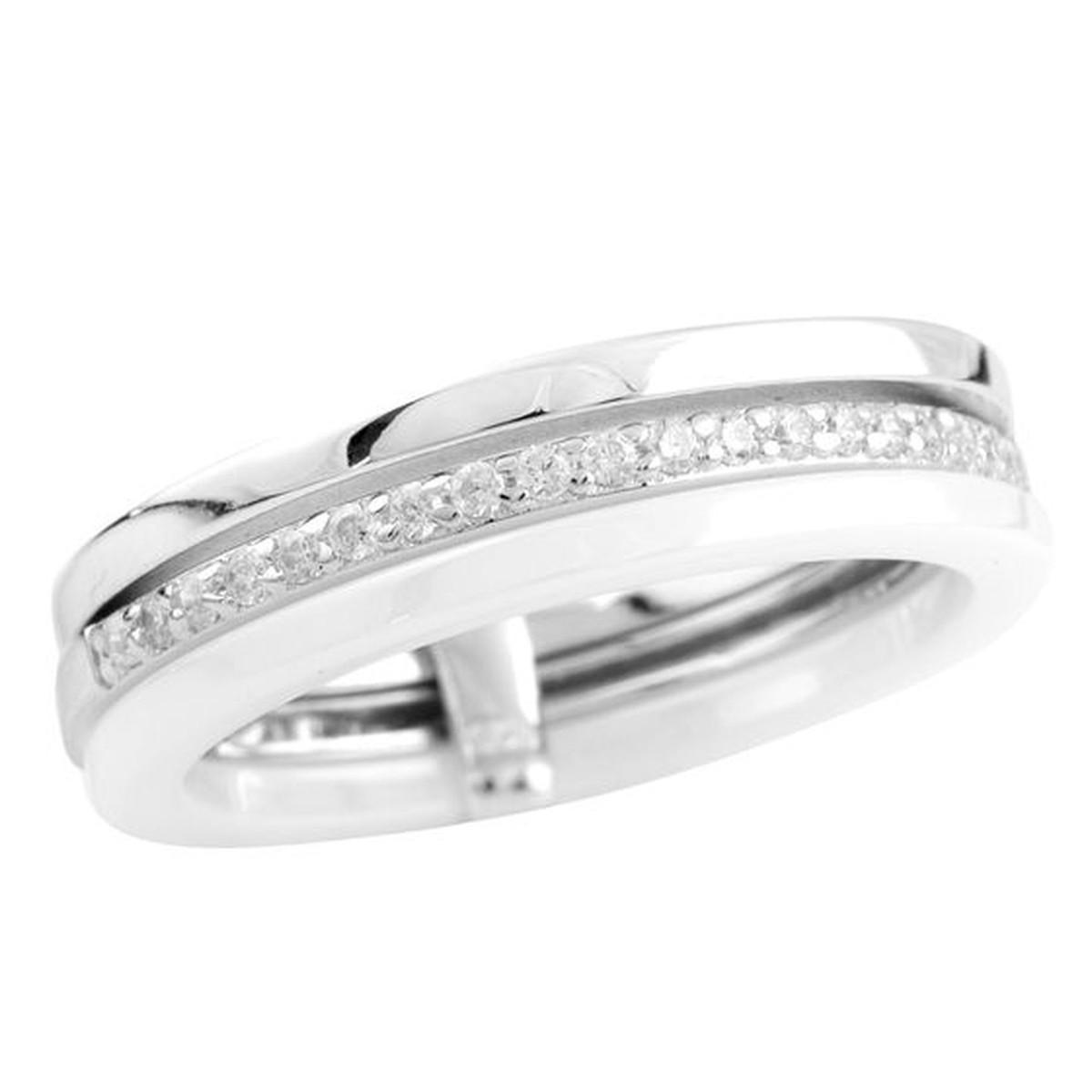 

Серебряное кольцо SilverAlex с керамикой 19 размер (1577196-19)
