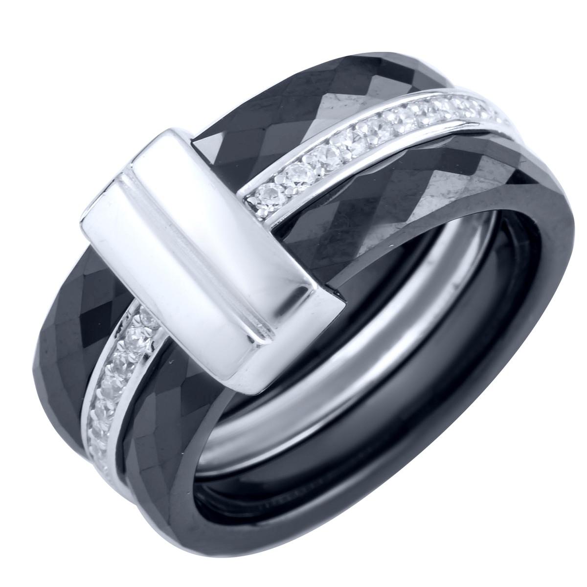 

Серебряное кольцо SilverAlex с керамикой 17.5 размер (1903896-17.5)