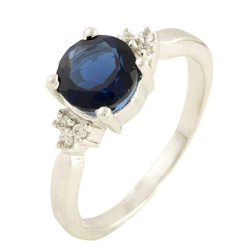 

Серебряное кольцо SilverAlex с сапфиром nano 16.5 размер