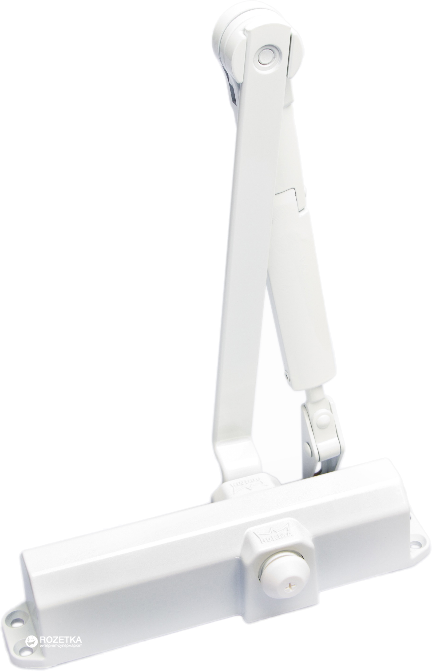 

Дверной доводчик DORMA TS Compact с фиксирующей рычажной тягой Белый