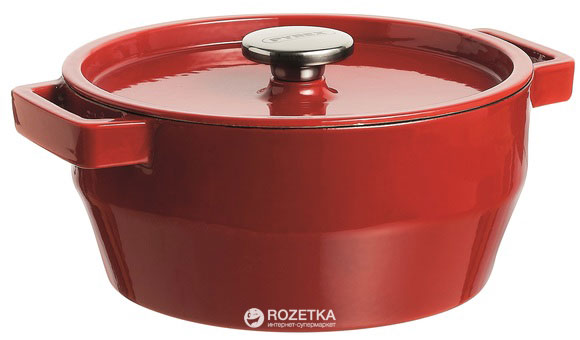 

Кастрюля Pyrex Slow Cook Red 3.6 л