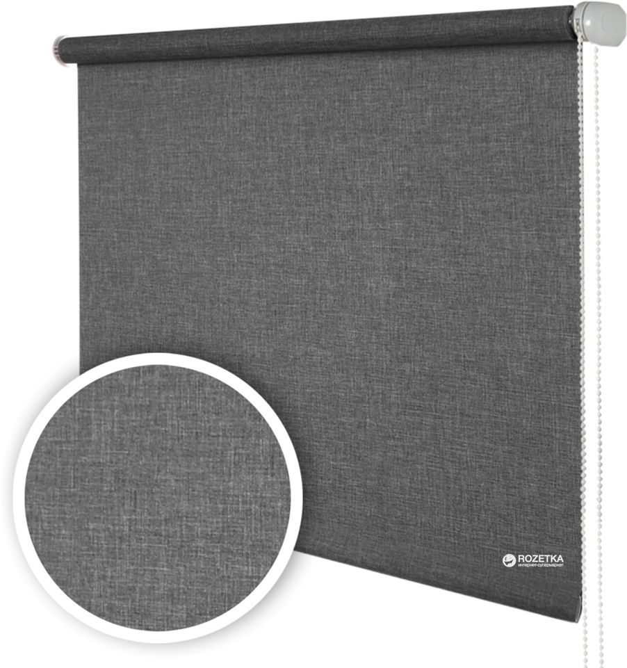 

Ролета мини Деко-Сити Меланж 57x170 см Асфальт