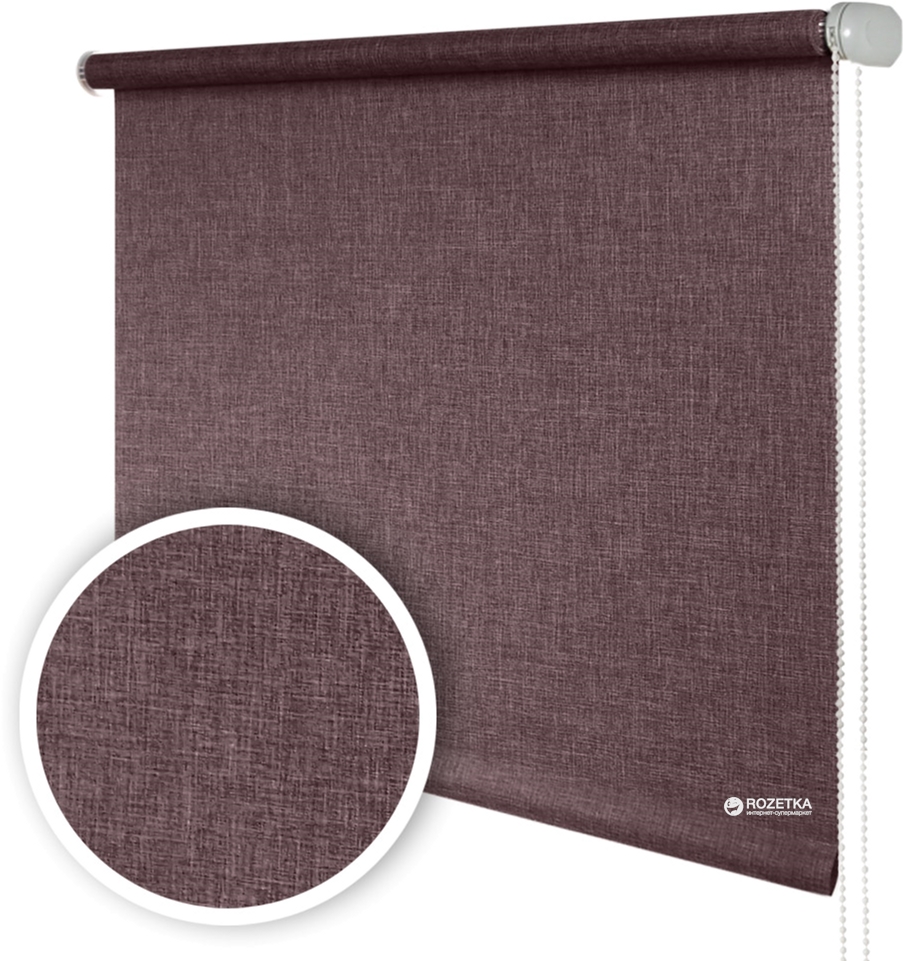 

Ролета мини Деко-Сити Меланж 57x170 см Черепаховая