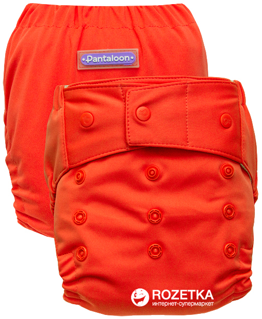

Многоразовый подгузник Pantaloon 3-15 кг с вкладышем Коралл (464184)