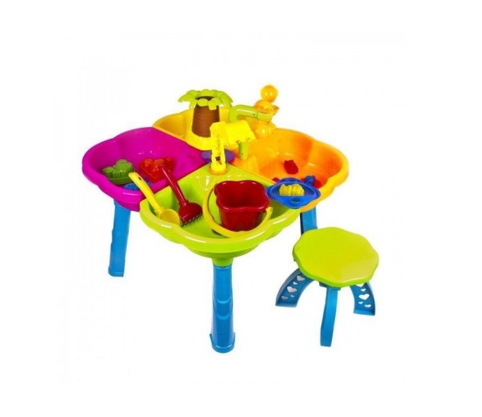 

Столик песочный Kinderway с набором и стульчиком (01-121)