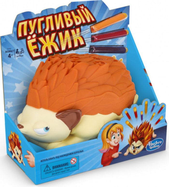 

Настольная игра Hasbro Пугливый ежик (Porcupine Pop) (E5702)