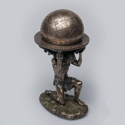 

СТАТУЭТКА-ШКАТУЛКА «АТЛАНТ-ТИТАН» 22 см Veronese 3246-BR-1182