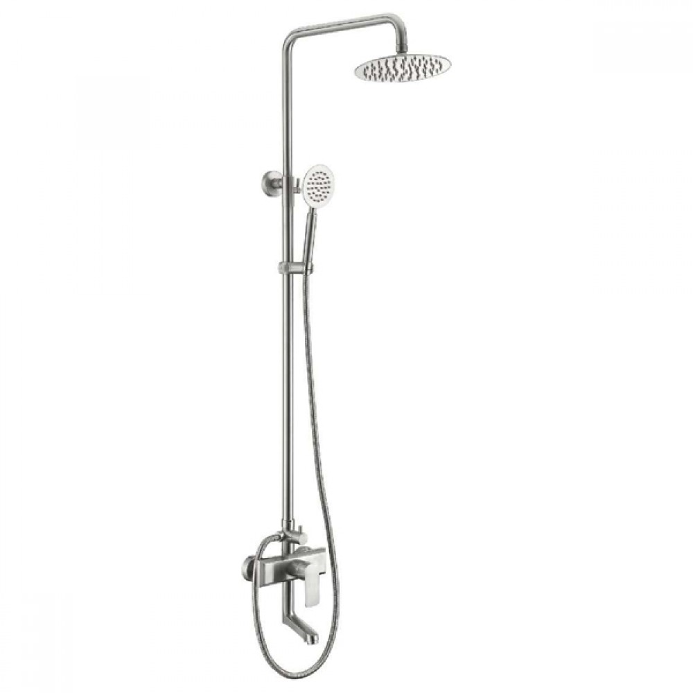 

Смеситель ZERIX LR72403 Душевая колонна из нерж. стали SUS304 (36302)