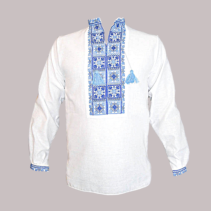 

Рубашка Украинская вышиванка 574 цвет белый размер, Рубашка Украинская вышиванка 574 цвет белый размер L