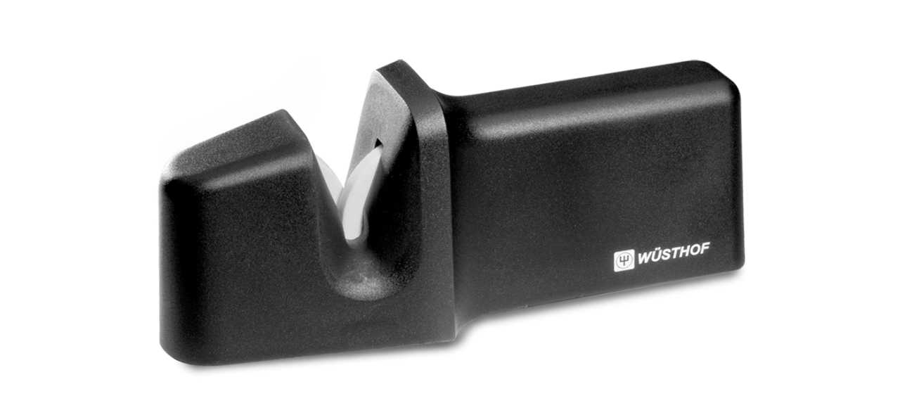 

Точилка для ножей двухуровневая Wuesthof Sharpening, черная (4343)