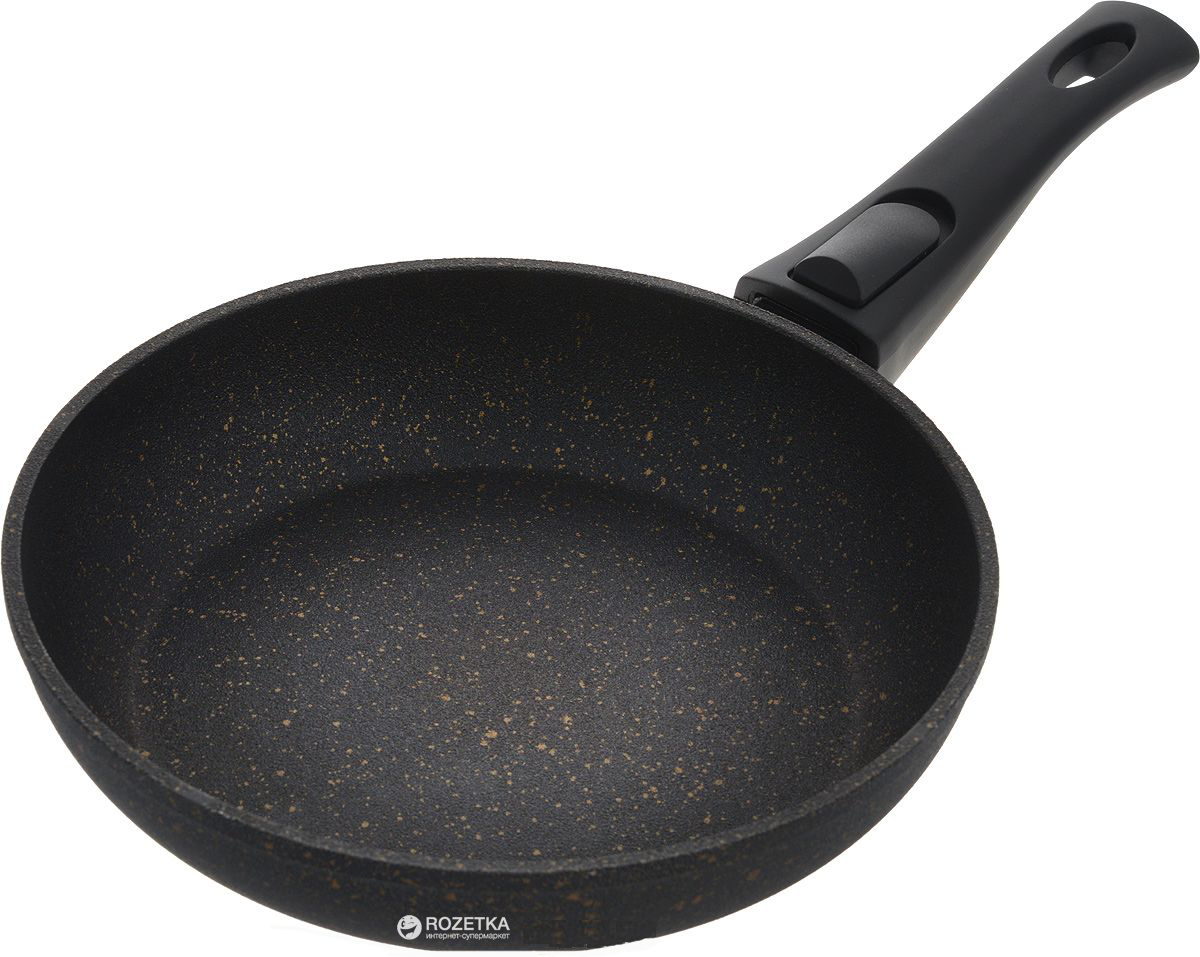 

Сковорода Fissman Black Cosmic со съемной ручкой 28 см (AL-4369.28)