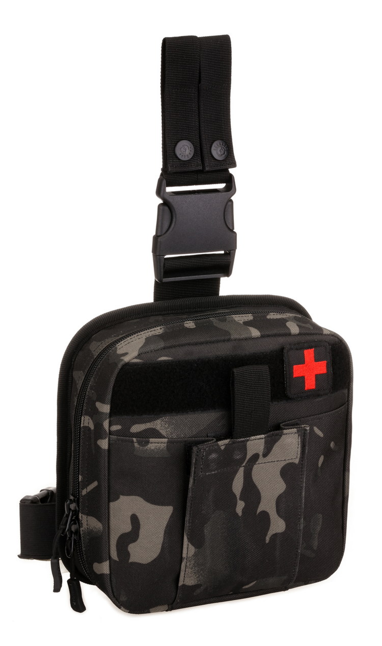 

Сумка повседневная тактическая набедренная аптечка Protector Plus EDC А017 night multicam