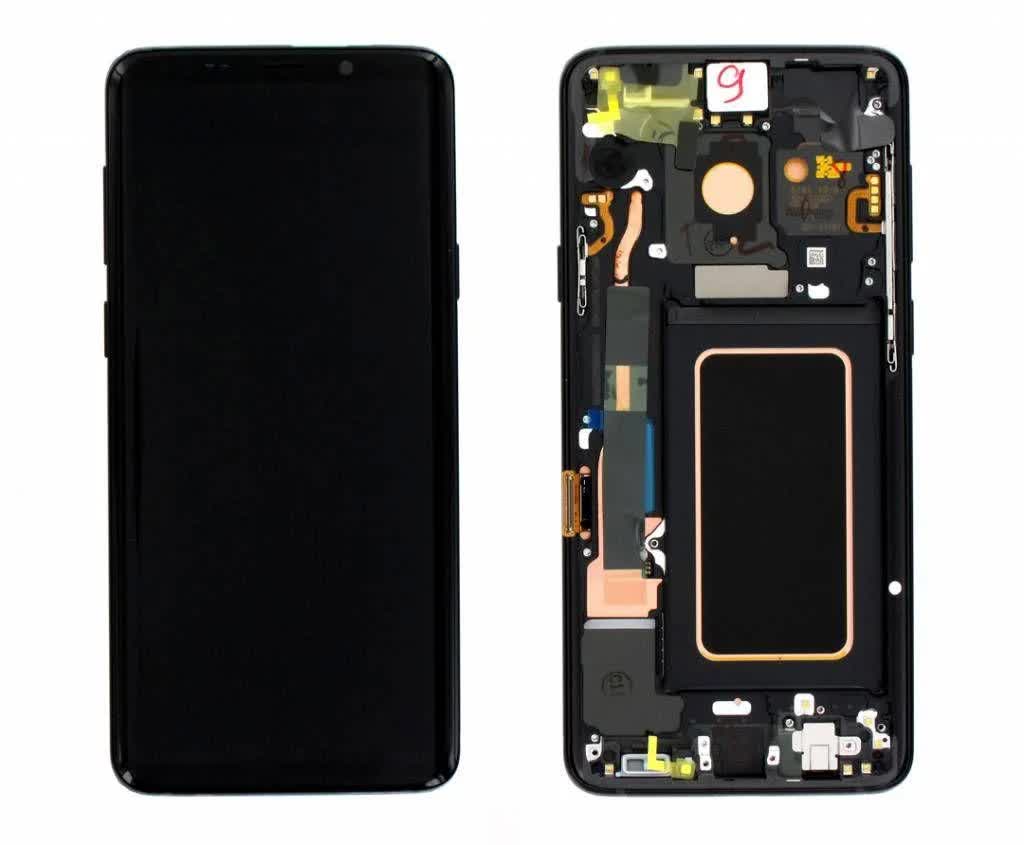 

Дисплей для Samsung S9+ G965 Black GH97 21691A с рамкой Service Original