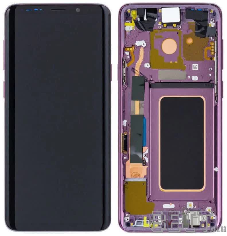 

Дисплей для Samsung S9 G960 Lilac Purple GH97 21696B с рамкой Service Original