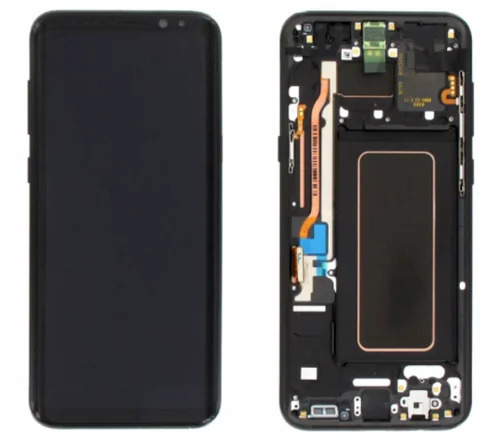 

Дисплей для Samsung S8+ G955 Black GH97 20470A с рамкой Service Original