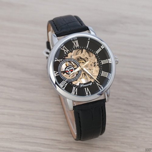 

Мужские наручные часы (8099 Black-Silver-Black) Forsining 42 мм 000018123