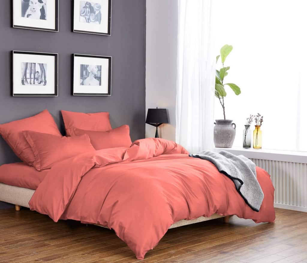 

Постельное белье сатин CottonTwill 145х215 см Красный 000017661