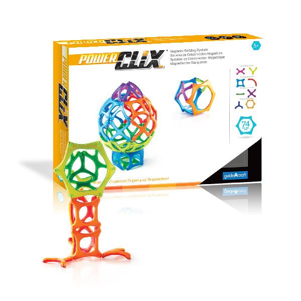 

Конструктор PowerClix Organics, 74 детали Guidecraft 34х46х7 см Разноцветный 000016514