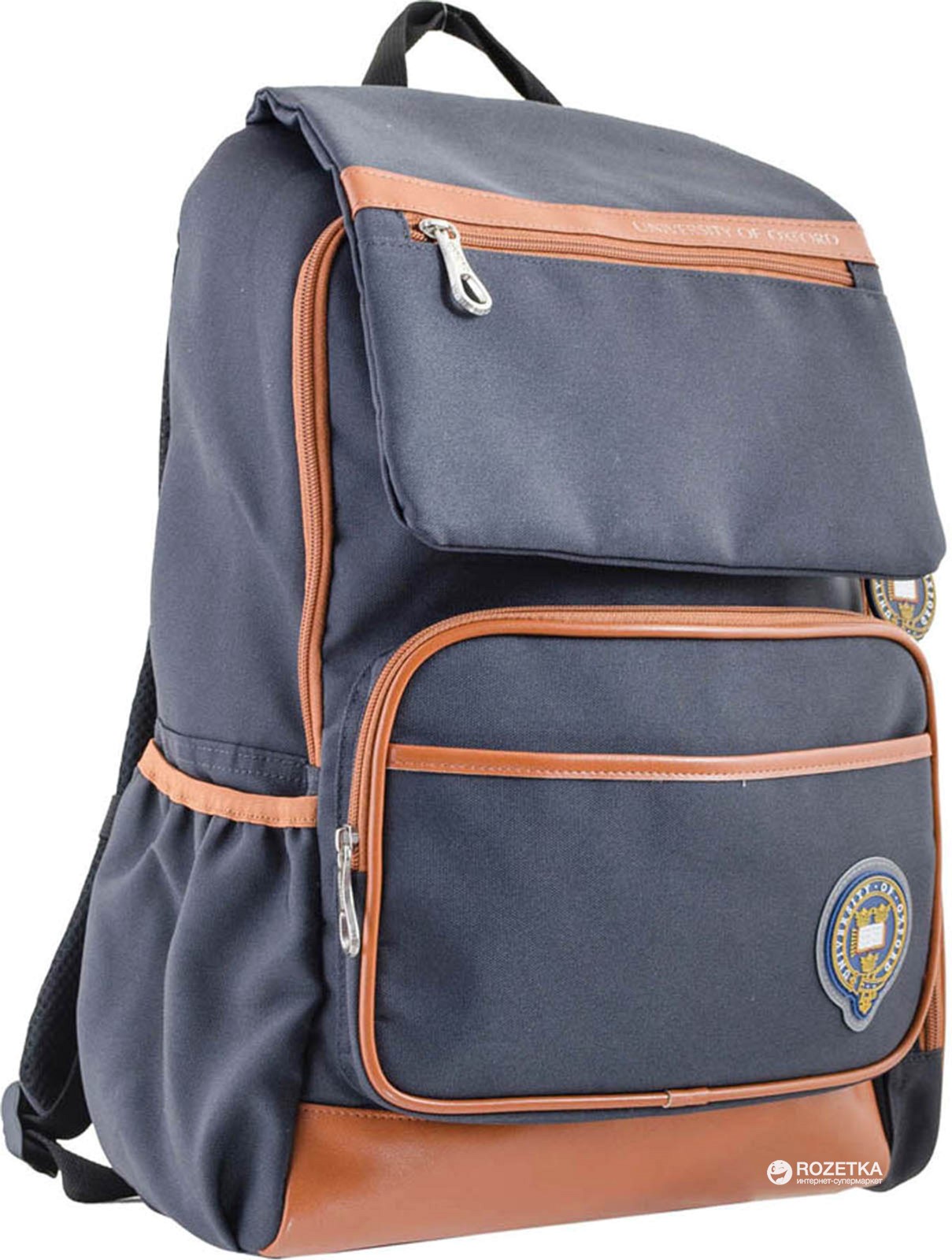 

Рюкзак подростковый YES OX 293 28.5x44.5x12.5 см 16 л дл мальчика Серый (553999)