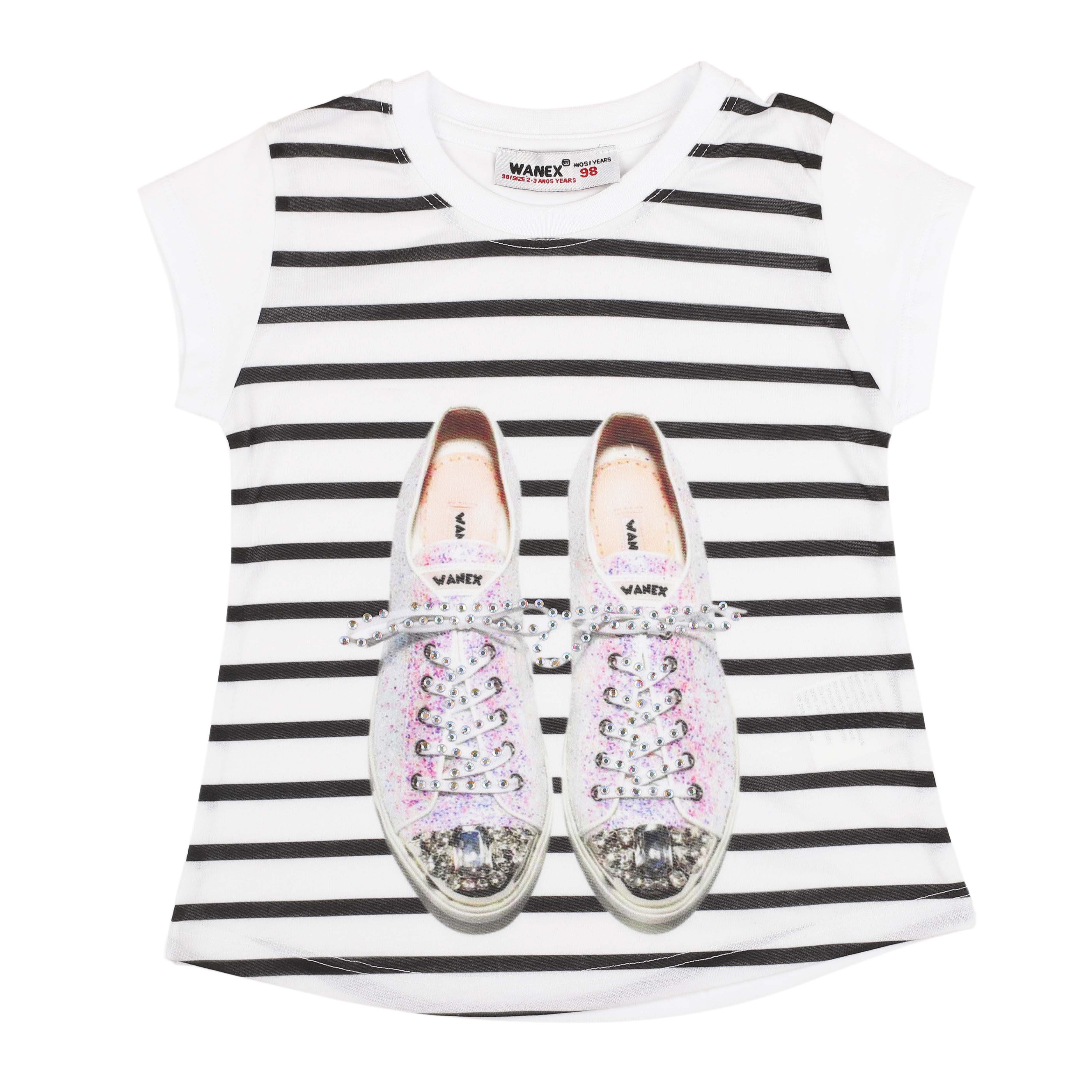 

Футболка Wanex "Кеды" белая 98