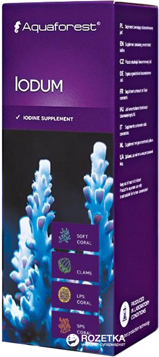 

Добавка биологическая Aquaforest Iodum 50 мл (732154)