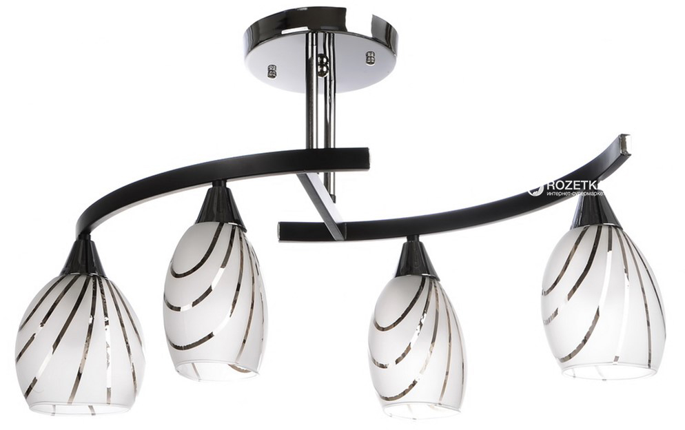 

Люстра Brille LK-247S/4 E14 CH+W (L66-055)