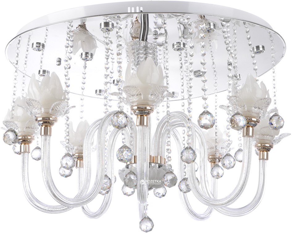 

Люстра Brille BCL-497S/8 E14 + LED WH (22-581)