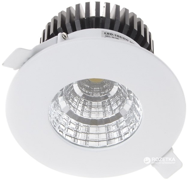 

Светодиодный светильник точечный Brille LED-165/6W NW WH (32-180)