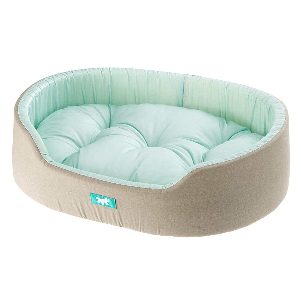 

Лежак для собак и кошек Ferplast Dandy С 110 110х70х23 см Бирюзовый с серым (82946095 - Бирюзовый)