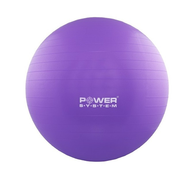 

Мяч гимнастический Power system PS-4011 55 cm Purple, мяч для фитнеса, фитбол для беременных, грудничков (F_145275)