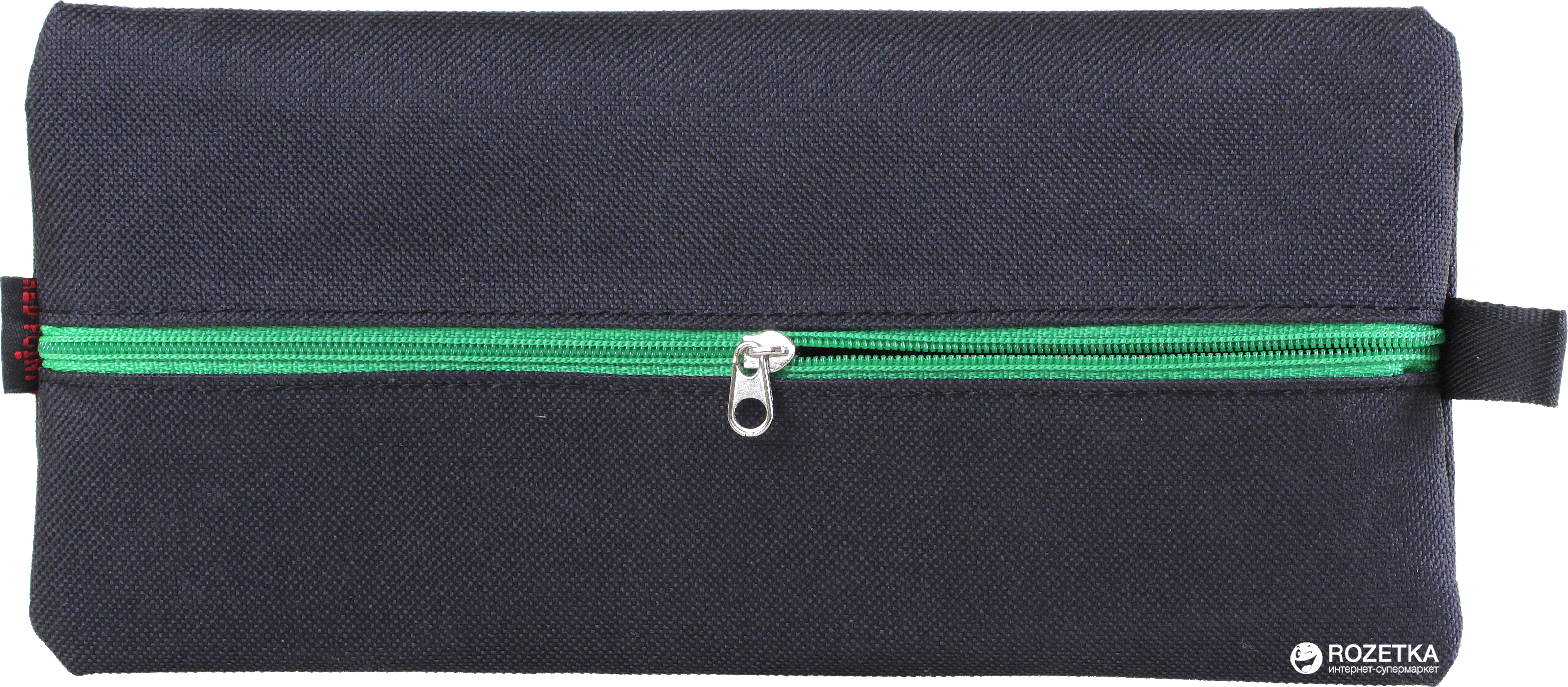 

Косметичка Red Point Flat Nylon Black/green (Ф-Т.К01Н01.М36.000)