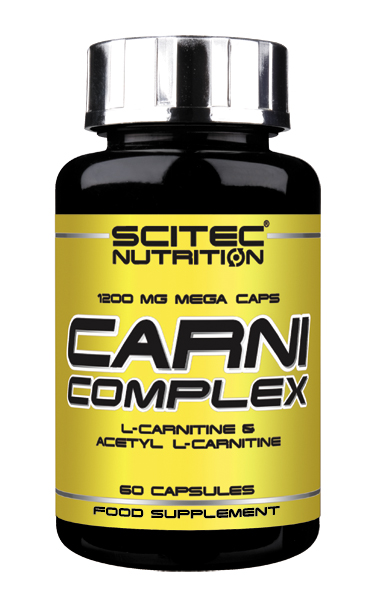 

Карнитин комплекс CARNI kompleks 60 caps 1200 мг SCITEC NUTRITION