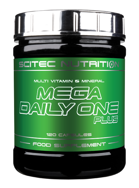 

Витамины и минералы в одной упаковке Mega Daily One Plus 120 caps SCITEC NUTRITION