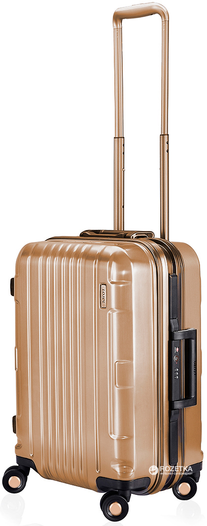 

Чемодан Lojel Kozmos Interlock Малый 37 x 55 x 23 см Золотистый (Lj-CF1375-2S_G)