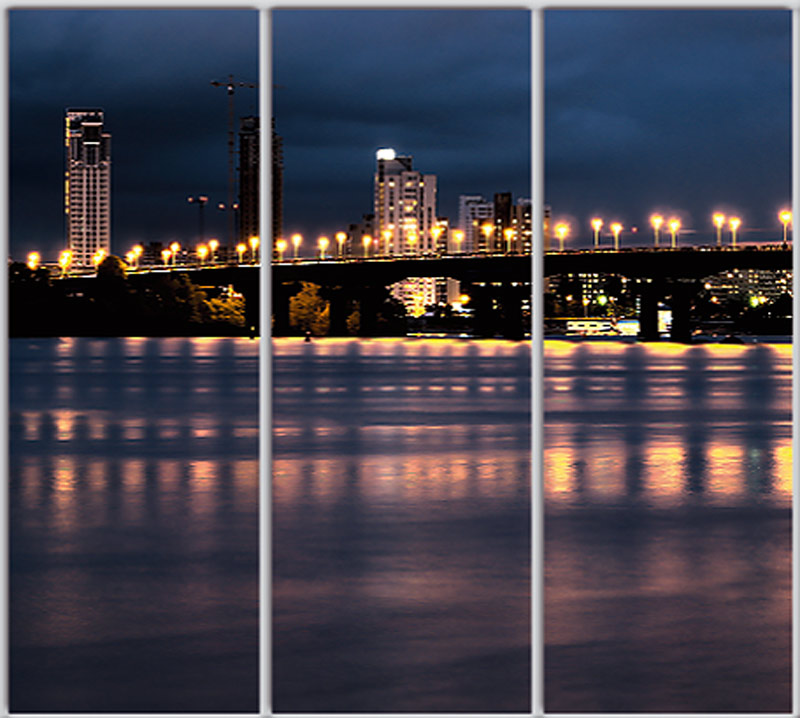 

Шкаф купе Luxe Studio Стандарт-1 Фотопечать Архитектура-39 2100x2200x450 трехдверный