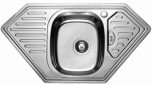 

7801 Мойка Cristal угловая врезная 950x500х180 Polish
