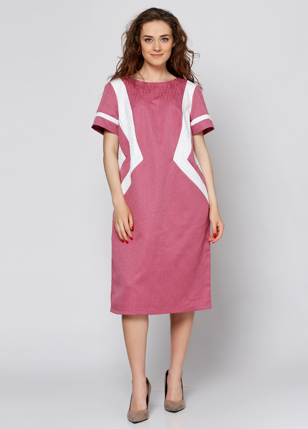 

Платье летнее UT PL114 1129 52 розовый