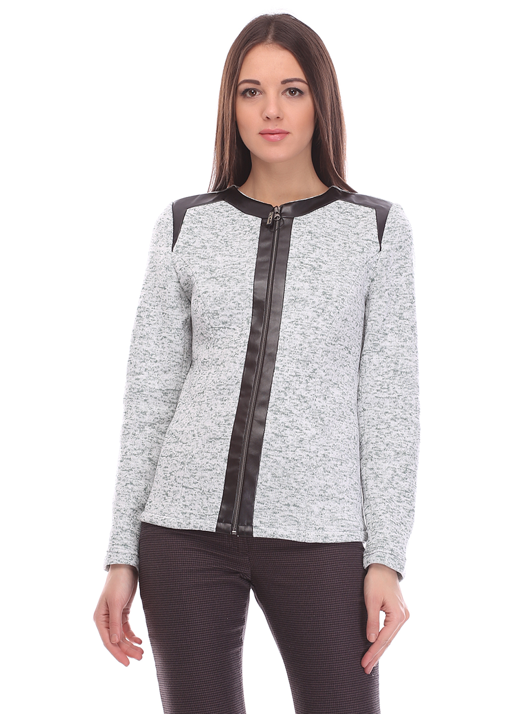

Жакет UT KR221 1371 46 бело-зеленый