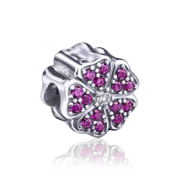 

Серебряная бусина "Mysterious flower"