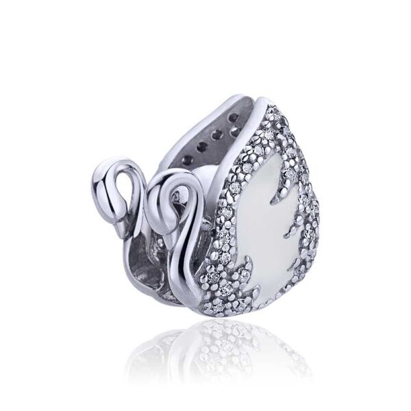 

Серебряная бусина "Beautiful swan"