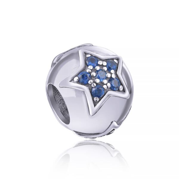 

Серебряная бусина "Evening Star"