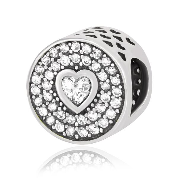 

Серебряная бусина П5Ф/794