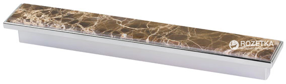 

Ручка Ferro Fiori D 4320.192 Хром + мрамор Marrone