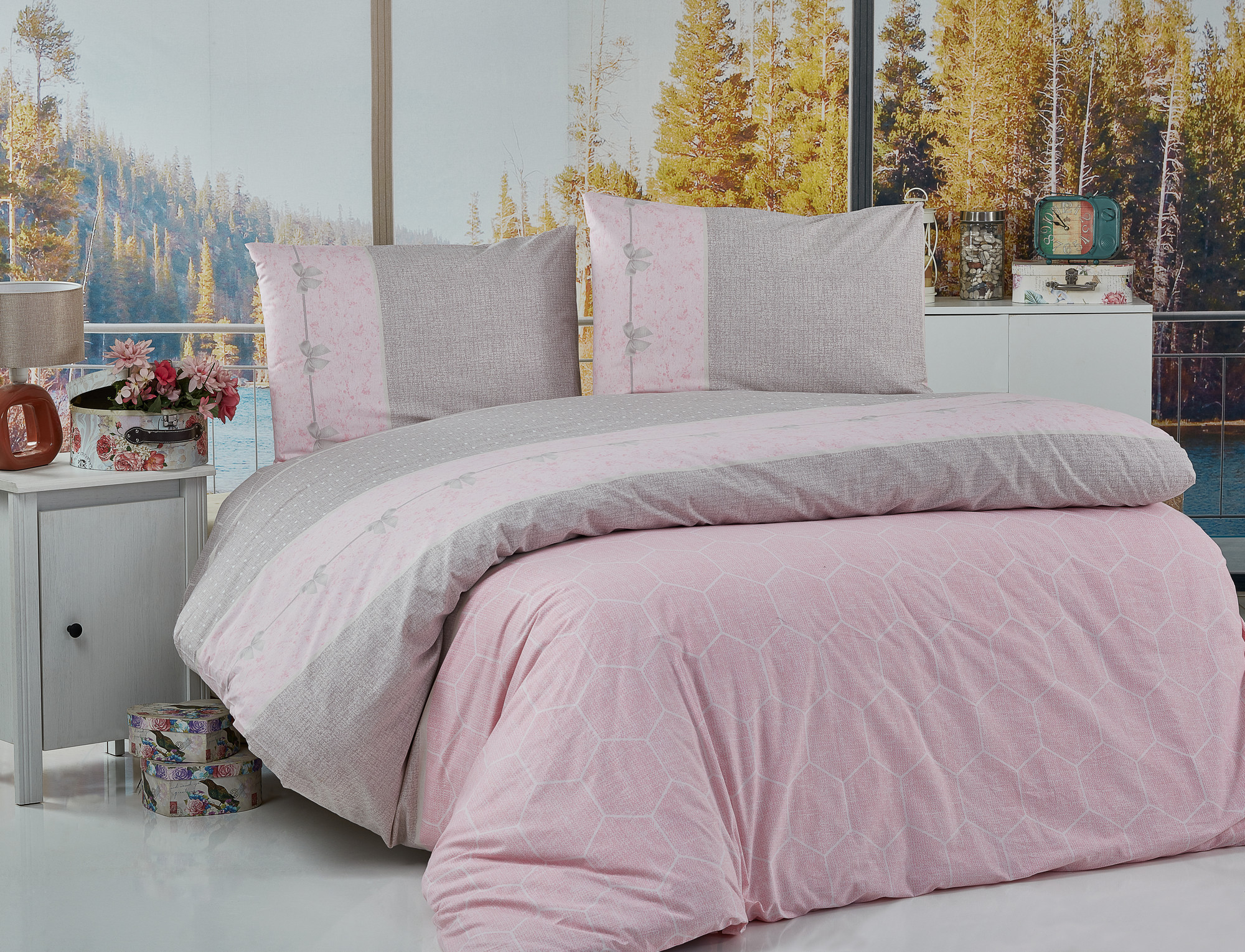 

Комплект постельного белья Nazenin Home Мульти