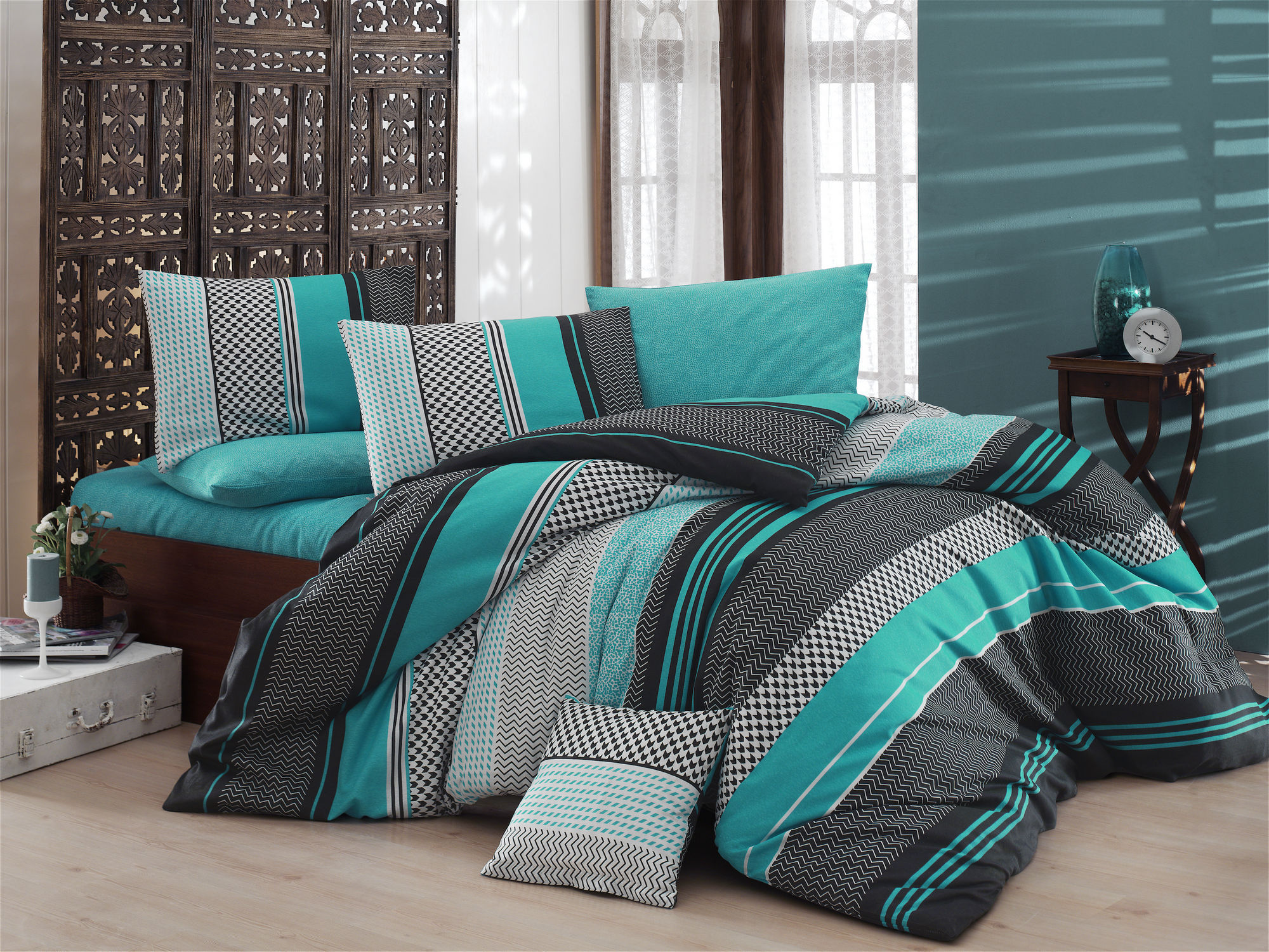 

Комплект постельного белья Nazenin Home Мульти