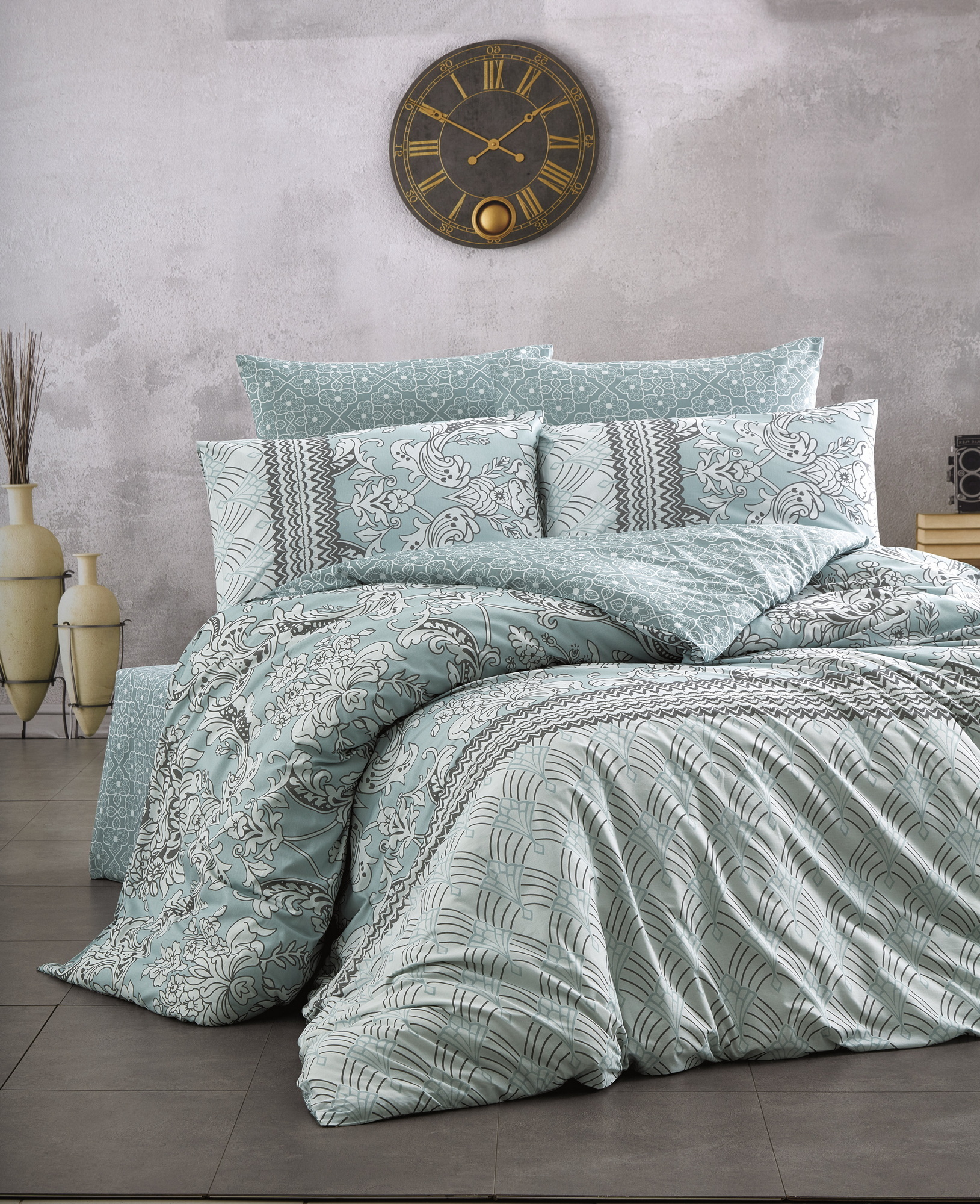 

Комплект постельного белья Nazenin Home Мульти