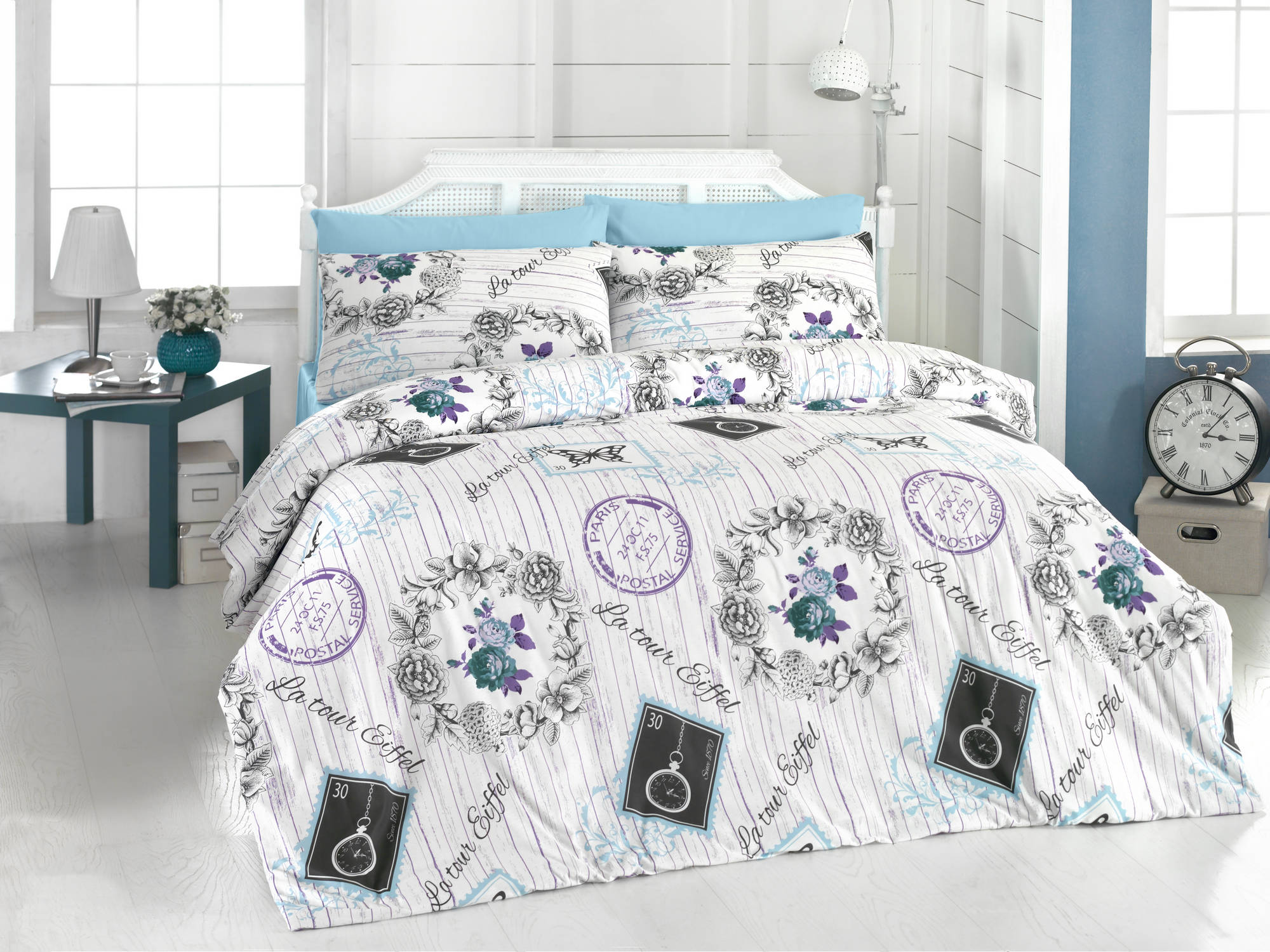 

Комплект постельного белья Nazenin Home Мульти